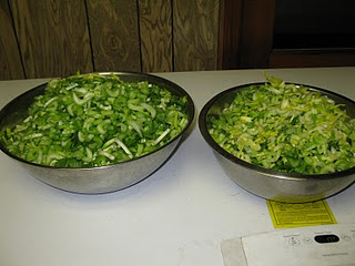 Preserving Fresh Celery