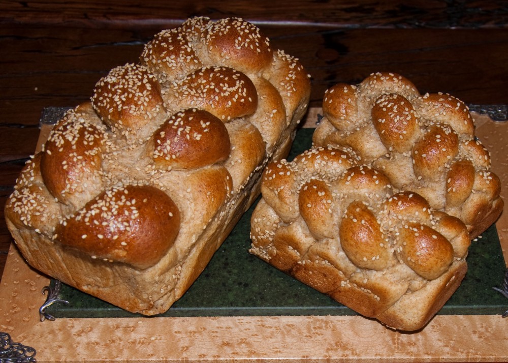Sprouted Wheat Challah