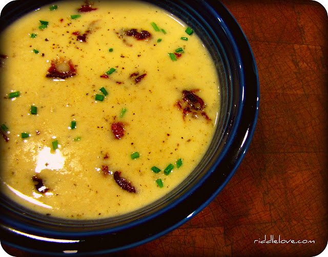 Nourishing Potato Cheddar Soup