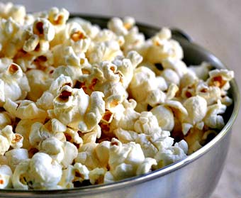 Healthy Buttered Popcorn