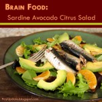 Brain Food: Sardine Avocado Citrus Salad Recipe