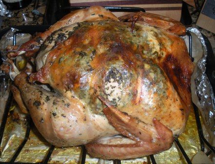 Roasted Turkey with Herbed Butter