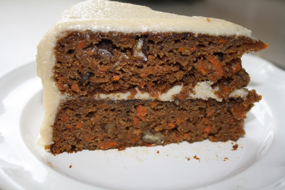 Grain-free Carrot Cake with Coconut Cream Frosting